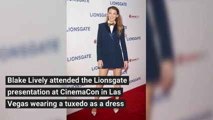 Blake Lively Just Wore a Tux Without Pants