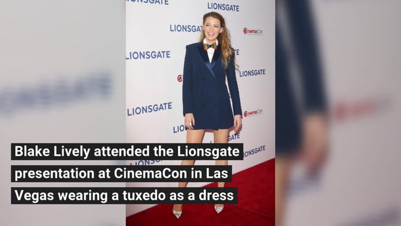 Blake Lively Just Wore a Tux Without Pants