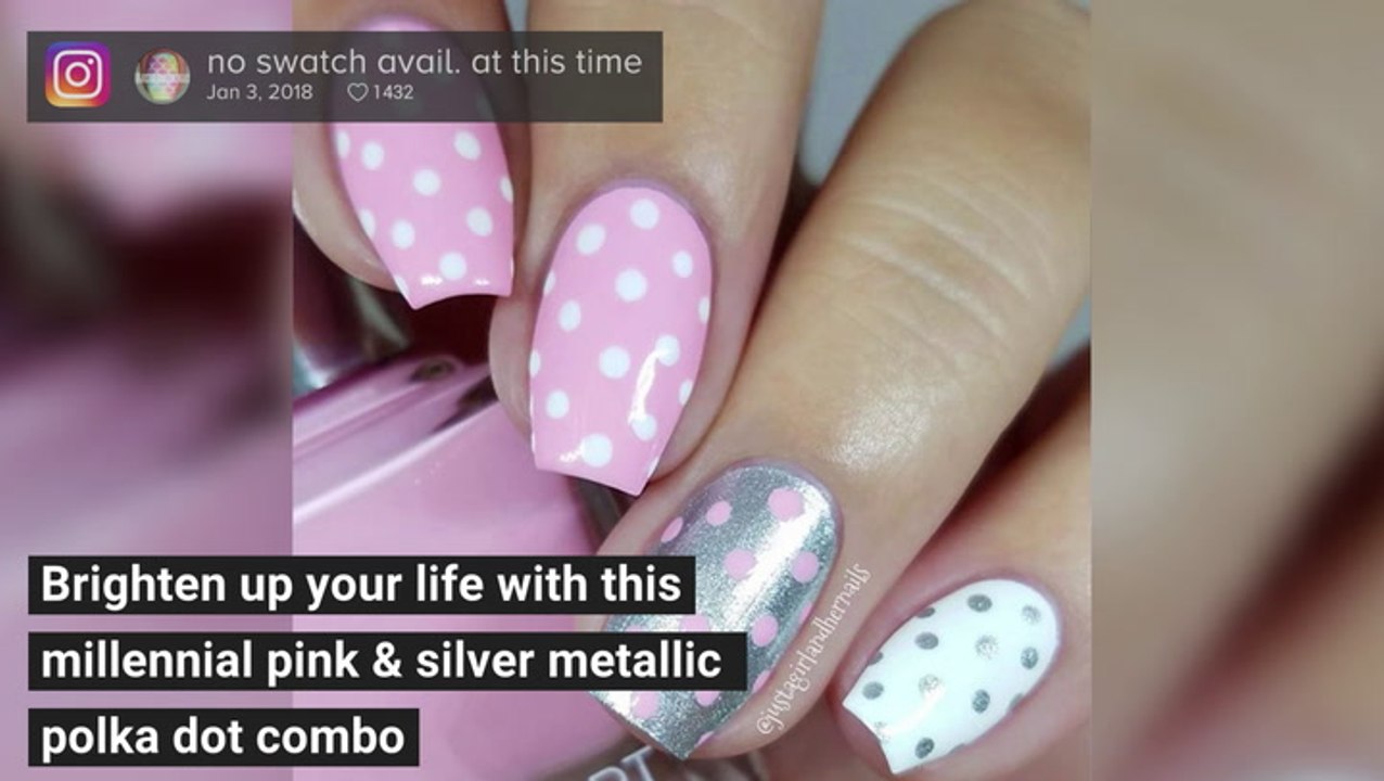 Make Your Inner Party Animal Smile With These Polka Dot Nail Designs