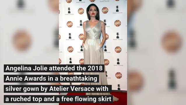 Angelina Jolie Shared The Red Carpet With Her Adorable Daughters