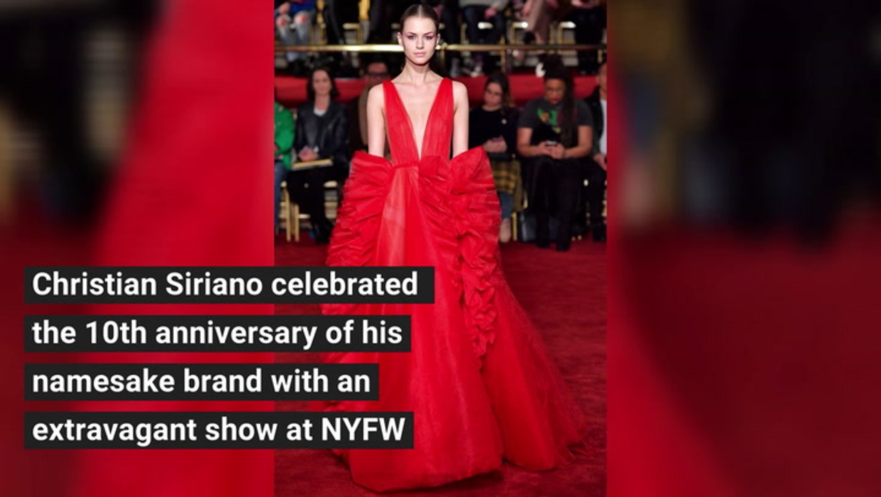 Christian Siriano Fall 2018 Collection at NYFW