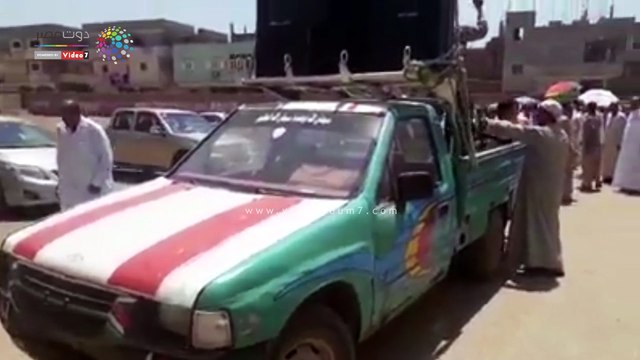 تشييع جنازة قارئ القرآن الشيخ محمود إسماعيل بمسقط رأسه بالشرقية