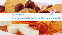 Comment faire des pommes de terre en forme de souris