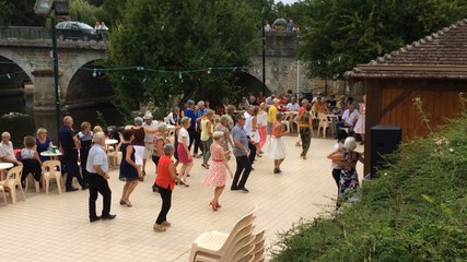 Guinguette de Pont d'Ouilly le 15 août 2018