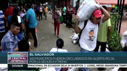 El Salvador: reposición de semillas a productores afectados por sequía