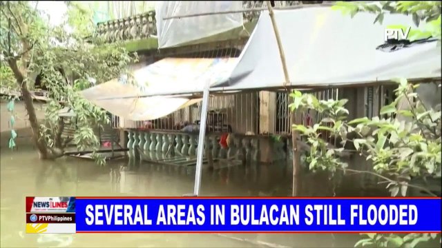 Several ares in Bulacan still flooded