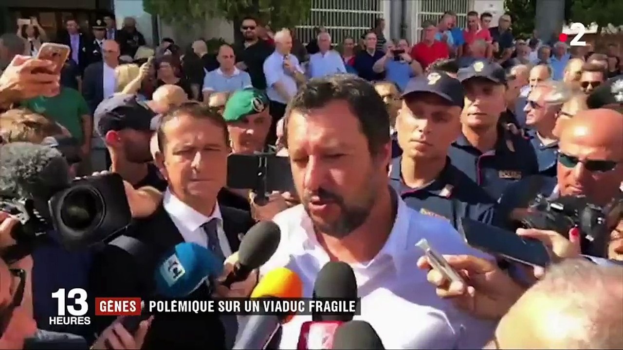 Gênes : polémique sur un viaduc fragile