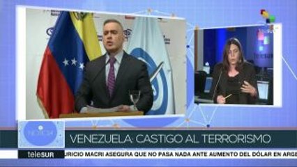 Venezuela: investigación sobre atentado fallido continúa y avanza