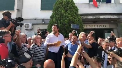 Mafia, Salvini a San Luca: "Non vi abbandono"