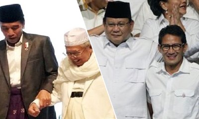KPK Rilis Harta Kekayaan Bakal Capres dan Cawapres 2019