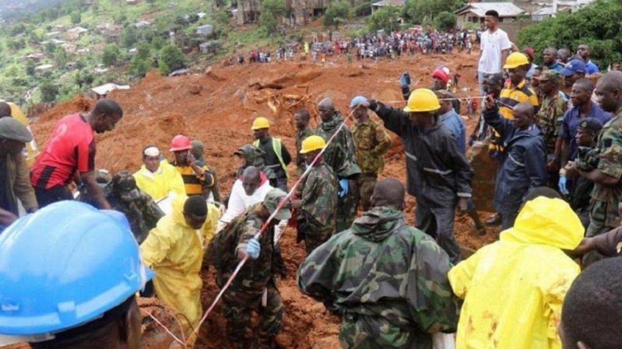 Sierra Leone remembers victims of the deadly 2017 mudslide and floods