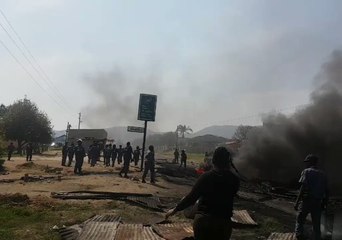 Police Fire Rubber Bullets at Protest in KaNyamazane