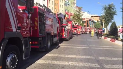 Sultanbeyli'de Hastane Yangını