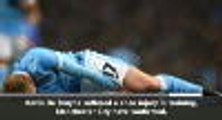De Bruyne suffers knee injury in Man City training