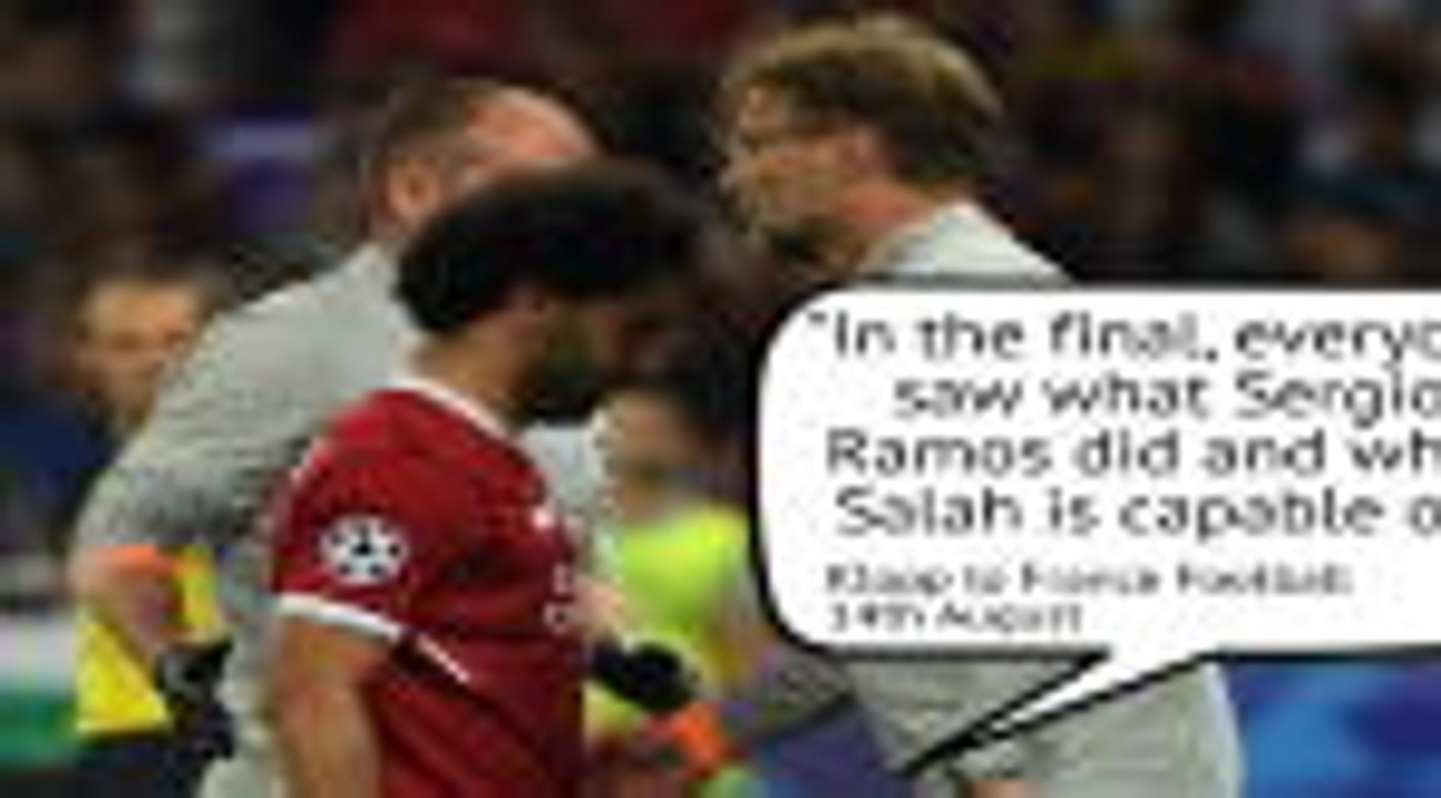 Ramos and Klopp's war of words