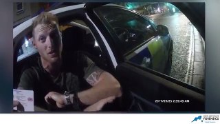 Bodycam footage of Ben Stokes' arrest after fight outside nightclub