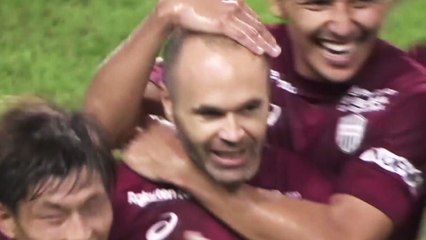 '월드 스타' 이니에스타, 일본 J리그 2경기 연속골 / YTN