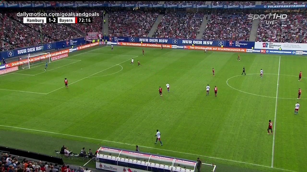 Thomas Muller Goal HD - Hamburger SV 1 - 3 Bayern Munich - 15.08.2018 (Full Replay)
