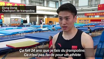 Dong la star du trampoline vise un ultime saut aux JO de Tokyo