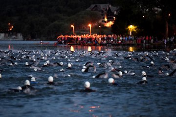 Le 35e triathlon longue distance d'Embrun remporté en 9h45