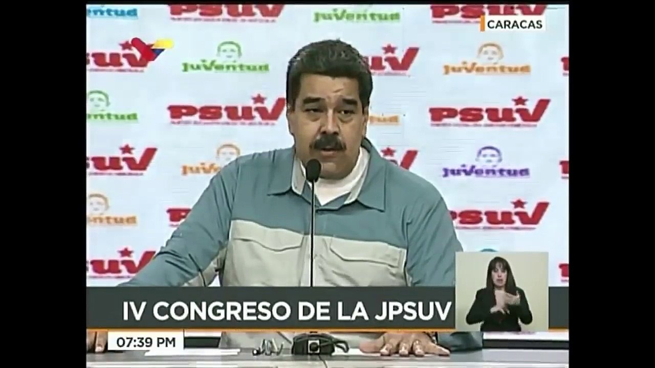 Maduro tilda de mendigos a los jovenes venezolanos que han emigrado de Venezuela