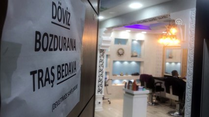 Kars'ta dolar bozdurana 'tıraş' bedava