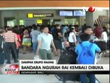 Erupsi Gunung Raung, Bandara Ngurah Rai Sempat Ditutup