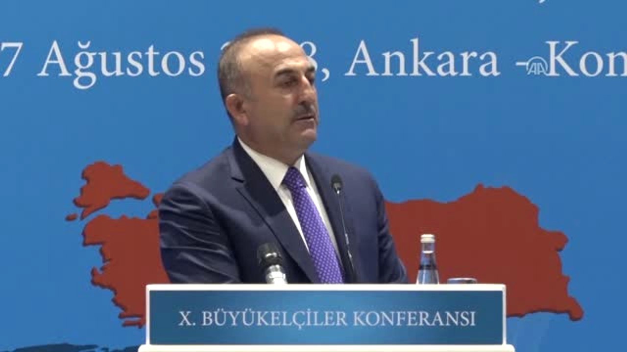Dışişleri Bakanı Çavuşoğlu: "Abd ile Her Şeyi Konuşmaya Hazırız, Ancak Tehdit Dili ve Dayatma...