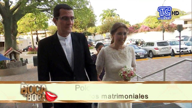 Polo Baquerizo renovó votos matrimoniales