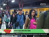 Stasiun Pasar Senen Mulai Dipadati Pemudik dari Pulau Jawa