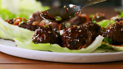 Prepare To Fall In Love With Mongolian Meatball Cabbage Cups