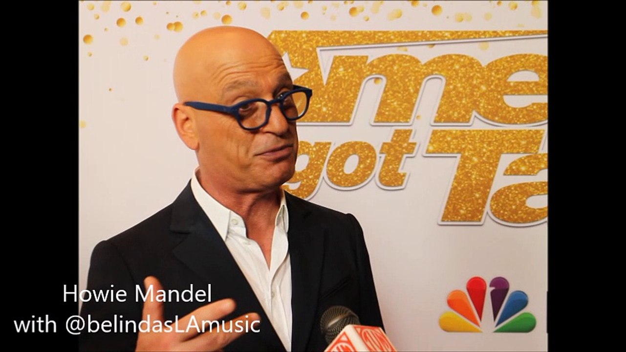 Howie  Mandel at America's Got Talent AGT13  Live Show Week 1  Interview