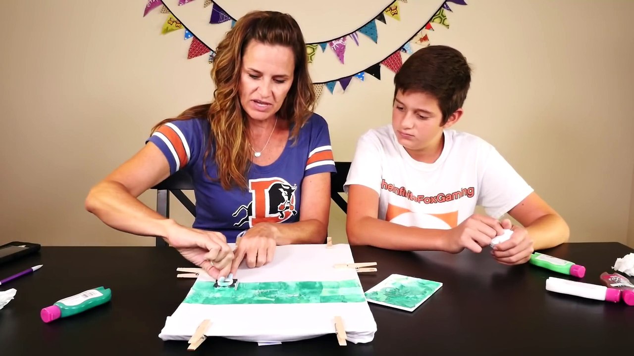 Minecraft Creeper Craft Make A Creeper Shirt _ DCTC Amy Jo _ DIY Do It Yourself