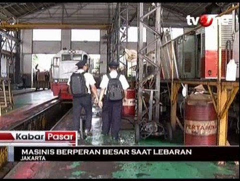 Suka Duka Masinis Kereta Api Saat Musim Mudik