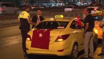 İstanbul Taksicilerden ABD Başkonsolosluğu Önünde Protesto