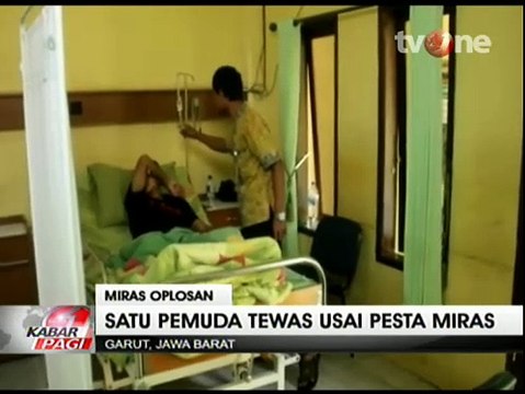Akibat Miras Oplosan, 1 Tewas dan 6 Lainnya Kritis