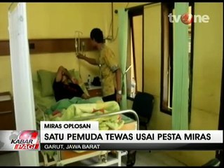 Akibat Miras Oplosan, 1 Tewas dan 6 Lainnya Kritis