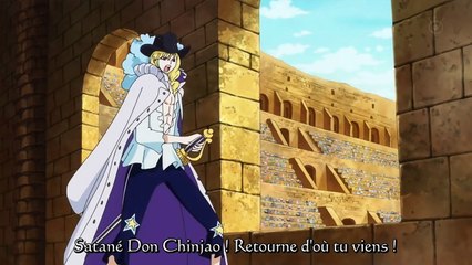 One Piece E 637- Don Chinjao vs Luffy & Cavendish (vostfr )