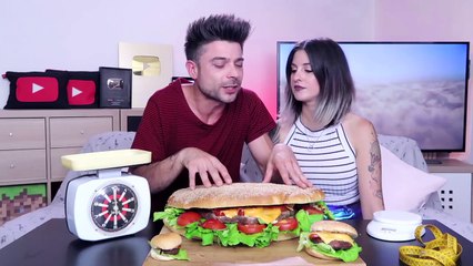 MINI FOOD vs GIANT FOOD **ESPERIMENTI CON IL CIBO*