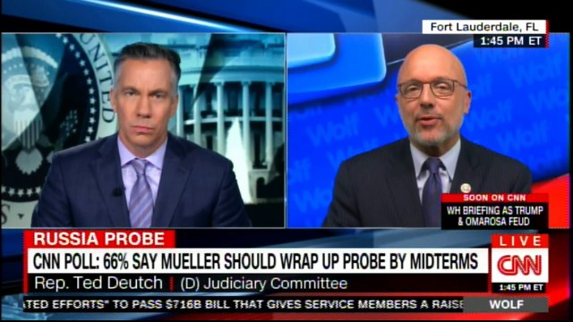 CNN Poll: 66% say Mueller Should wrap up Probe by Midterm. #Midterm #DonaldTrump #CNN @RepTedDeutch