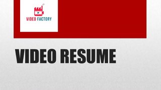 Video Resume Of Abhyuday Video Factory