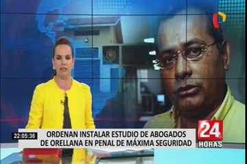 Rodolfo Orellana instaló estudio de abogados dentro del penal de Challapalca