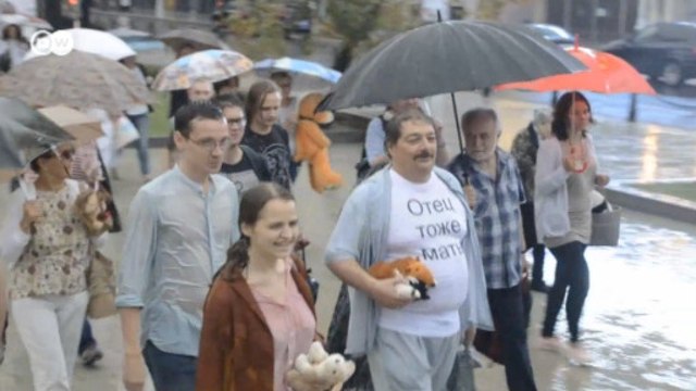 Детям не место в камере! - репортаж с Марша матерей (16.08.18)