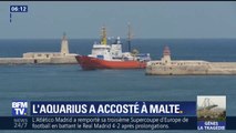 La fin du périple pour l’Aquarius qui a pu accoster à Malte