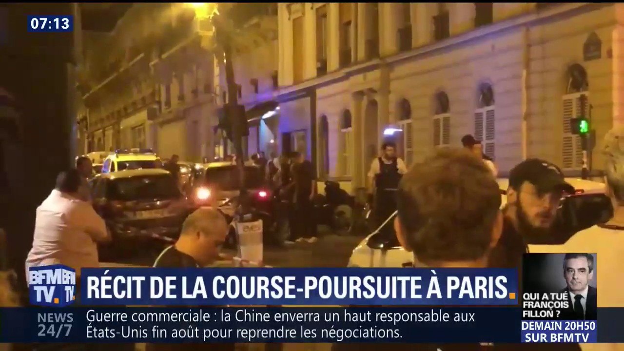 A Paris, une course poursuite avec la police coûte la vie à un jeune homme