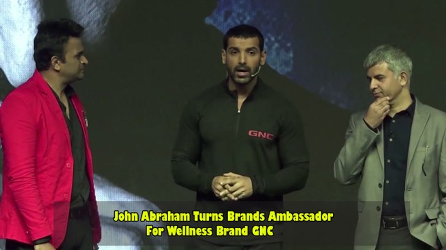 UNCUT - Wellness brand - GNC unveiling John Abraham as official Brand Ambassador