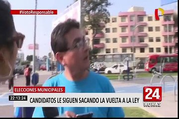 Elecciones 2018: candidatos aprovecharían vacíos para sacar vuelta a la ley