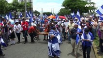 Miles de nicaragüenses marchan para exigir la dimisión de Ortega