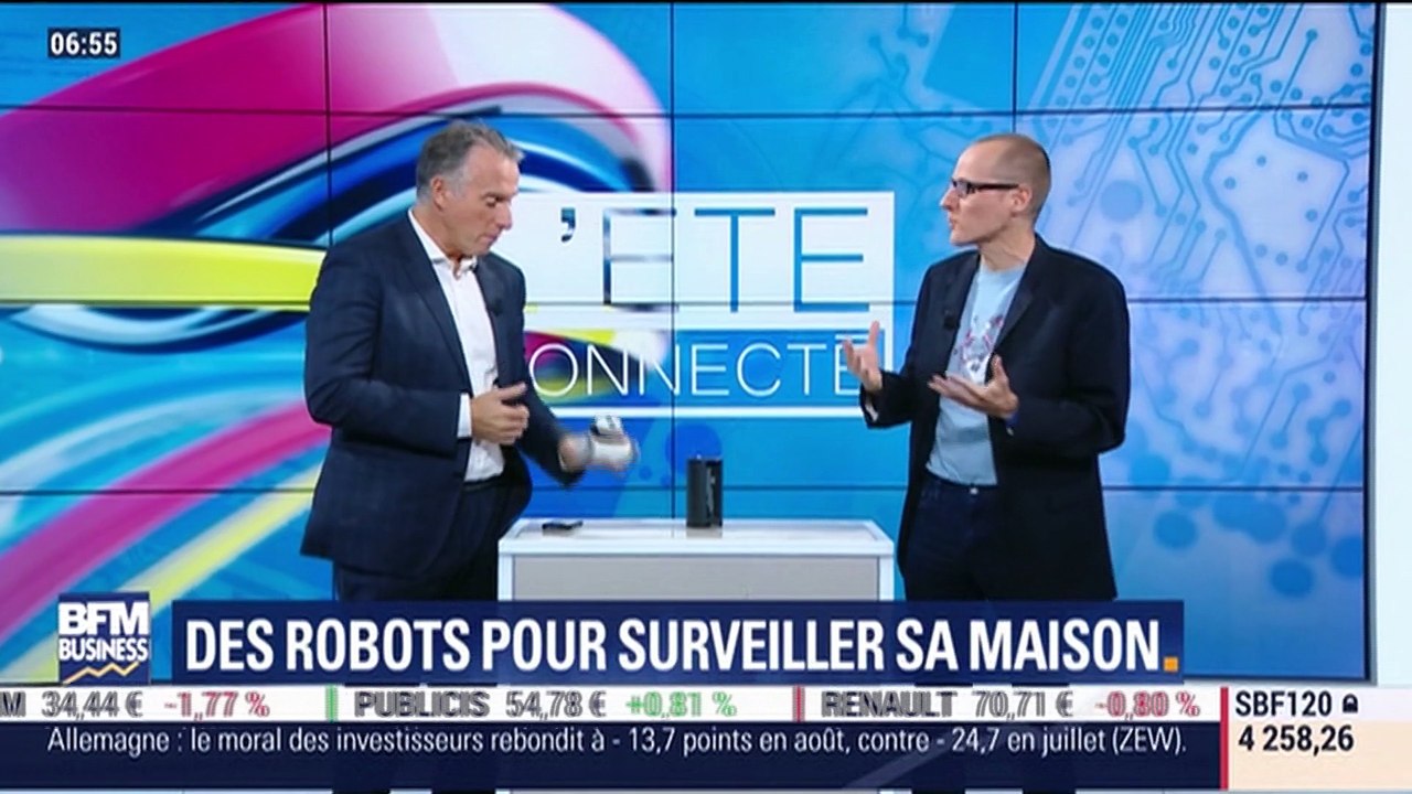 Anthony Morel et Frédéric Simottel: Des robots pour surveiller sa maison - 16/08