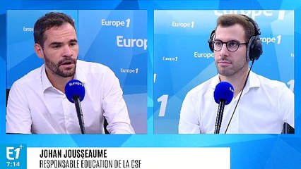 Johan Jousseaume : "L'allocation de rentrée scolaire devrait prendre en compte non pas l'âge mais les classes"